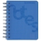 Collegeblock PP Cover - A6, kariert, blau