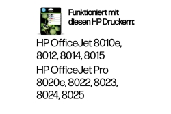 HP 912 Schwarz+Dreifarbig Tintenpatrone