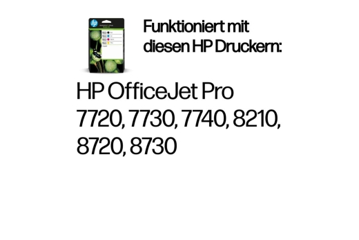 HP 953 Schwarz+Dreifarbig Tintenpatrone