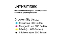 HP 953 Schwarz+Dreifarbig Tintenpatrone