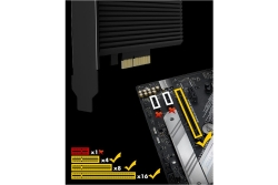PCI Card IcyBox M.2 PCIe SSD -> PCIe 4.0x4 Host