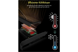 PCI Card IcyBox M.2 PCIe SSD -> PCIe 4.0x4 Host