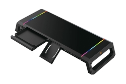 CONCEPTRONIC Monitortischerhöhung Gaming +4xUSB-A2.0...