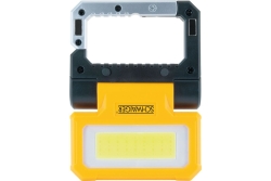 Schwaiger 2 in 1 LED Arbeitsleuchte 300 Lumen Schwarz/Gelb