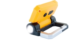 Schwaiger 2 in 1 LED Arbeitsleuchte 300 Lumen Schwarz/Gelb
