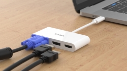 D-Link DUB-V310 3-in-1 USB-C Video Adapter VGA/HDMI/DP...