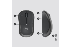 LGN Logitech MK295 Wireless Silent Desktopset US Layout