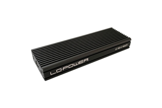 LC-Power SSD-Gehäuse LC-M2-C-MULTI - M.2 (NVMe & SATA)