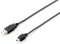 Equip Kabel USB-A2.0->Mini-B St/St 1.80m schwarz Polybeutel