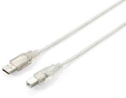 Equip USB2.0 Druckerkabel USB-A->USB-B St/St 1.00m...