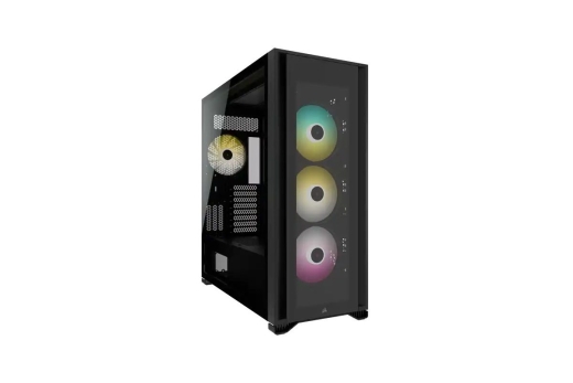 CORSAIR Geh iCUE 7000X RGB (Tempered Glass) Black