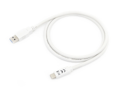 Equip Kabel USB-A3.2->C Gen1 3A St/St 1.00m weiß