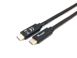 Equip Kabel USB-C3.2->C Gen1 PD60W St/St 1.00m schwarz