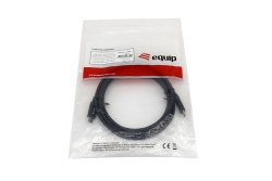 Equip Kabel USB-C3.2->C Gen1 PD60W St/St 1.00m schwarz