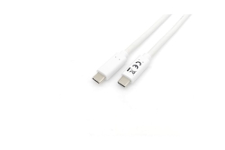 Equip Kabel USB-C3.2->C Gen1 PD60W St/St 2.00m weiß