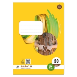 Heft LIN22 - A4 32 Blatt 80g/qm 5mm kariert