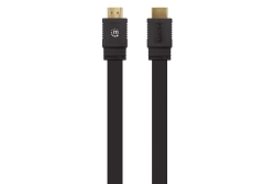 MANHATTAN flaches HDMI-Kabel mit Ethernet-Kanal 4K@60HZ 10m