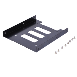 Ultron Einbaurahmen intern 1x2.5 SSD/HDD Metall schwarz