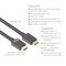 Club3D HDMI-Kabel A -> A 2.1 Ultra High Speed 10K HDR 4m retail