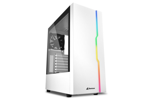 Sharkoon Gehäuse RGB Slider ATX 1xGlas weiß