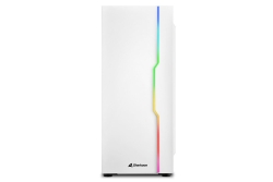 Sharkoon Gehäuse RGB Slider ATX 1xGlas weiß