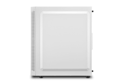 Sharkoon Gehäuse RGB Slider ATX 1xGlas weiß