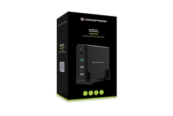 CONCEPTRONIC Ladegerät 4Port 3xUSB-A/1xC Desk 65WPD3.0 sw