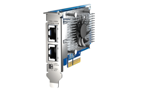 QNAP QXG-10G2T-X710 Netzwerkadapter-PCIe 10 GBE RJ45 x2