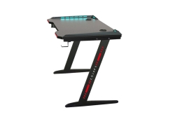 Raptor Gaming-Tisch GT100 120x60cm RGB schwarz