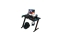 Raptor Gaming-Tisch GT100 120x60cm RGB schwarz