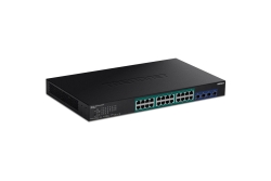 TRENDnet Switch 28-Port Gigabit Web Smart PoE+ w.10G SFP+