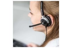 GEQUDIO Headset 2-Ohr für Cisco mit Kabel