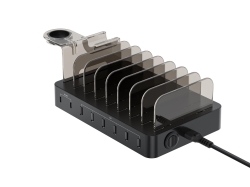 CONCEPTRONIC Ladegerät 8Port 6xUSB-A/2xC Multi...