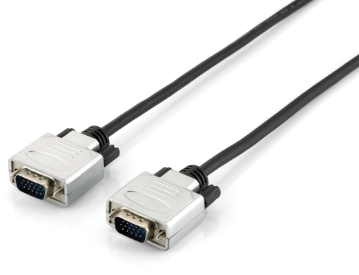 Equip VGA Kabel 1024x 768/60Hz Premium St/St 15.00m silber