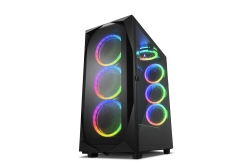 Sharkoon Gehäuse REV300 ATX/E-ATX 2xGlas schwarz