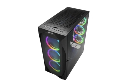 Sharkoon Gehäuse REV300 ATX/E-ATX 2xGlas schwarz