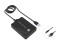 CONCEPTRONIC 4-Port Hub USB-A3.0->3xA2.0/A3.0/DC o.Netz. sw