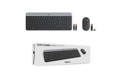 LGN Logitech MK470 Wireless Slim Desktopset US Layout
