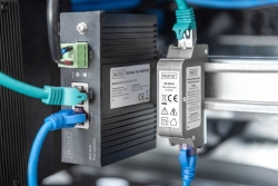DIGITUS PoE Surge Protector (RJ45) DIN-Schienenmont.Indoor