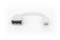 DIGITUS DisplayPort Kabel, mini DP - DP St./Bu. 0,15m weiß