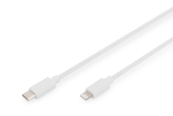 DIGITUS Daten- / Ladekabel, USB-C - Lightning, MFI 1,0m