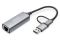 DIGITUS USB Type-C Gigabit Ethernet Adap. 2.5G USB-C+USB A