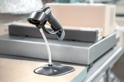 DIGITUS Barcode Handscanner 1D/2D Bluetooth QR-Code grau
