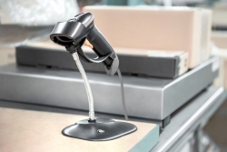 DIGITUS Barcode Handscanner 1D/2D Kabel QR-Code grau