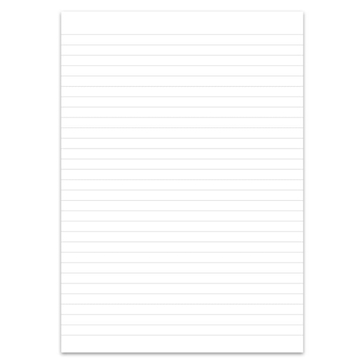 Geschäftsbuch - A4, 144 Blatt, 80g/qm, 9 mm liniert