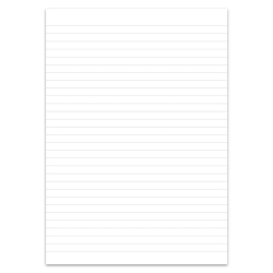 Geschäftsbuch - A4, 144 Blatt, 80g/qm, 9 mm liniert