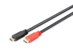 DIGITUS HDMI-Kabel Ethernet u. Signalverstärker 10m...
