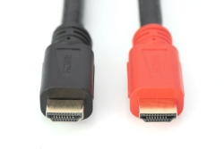 DIGITUS HDMI-Kabel Ethernet u. Signalverstärker 10m schwarz