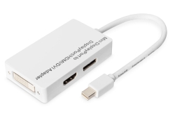 DIGITUS Mini DisplayPort Adapter,Mini DP-DisplayPort, 0,2m
