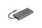Logilink Dockingstation USB 3.2 Gen1,USB-C, 10-Port,PD,silb.